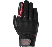 Furygan Jet D3O Evo Motorcycle Gloves, black/red, size M