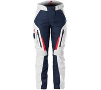 Furygan Killington Ladies Motorcycle Textile Pants, white-red-blue, size L for Women