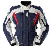 Furygan Ladies Apalaches Evo Waterproof Motorcycle Jacket - Blue/Pearl/Red