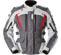 Furygan Apalaches Evo Ladies Motorcycle Textile Jacket, grey-white-red, size M for Women