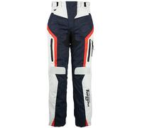 Furygan Ladies Apalaches Waterproof Motorcycle Textile Trousers - Blue Pearl Red