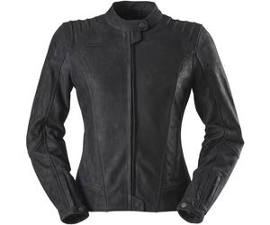 Furygan Ladies Elena Thermal Motorcycle Motorbike Leather Jacket - Black