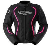 Furygan Ladies Odessa Vented 3in1 Motorcycle textile Jacket Black White Pink