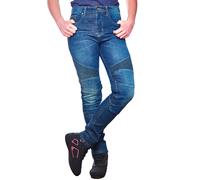Furygan Lady Purdey Denim Motorcycle Motorbike Jeans Aramid - Blue