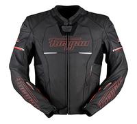 Furygan Nitros Motorcycle Jacket Black-Red 2XL