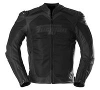 Furygan Motorbike Motorcycle Summer Speed Mesh 3 Evo Leather Jacket - Black