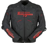 Furygan Raptor Evo 2 Motorcycle Leather Jacket, black-red, size M for Men