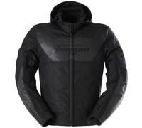 Furygan Shard HV Waterproof Motorcycle Textile Jacket Black Grey Reflect