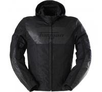 Furygan Shard HV Waterproof Motorcycle Textile Jacket Black Grey Reflect