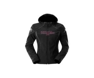 Furygan Skye Lady Women's MC Jacket Black/PinkXXL Black,Pink