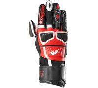 Furygan Styg 15 Motorcycle Gloves, black-white-red, size 2XL for Men