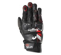 Furygan STYG10 Moto Motorcycle Motorbike Leather Gloves Black / White / Red