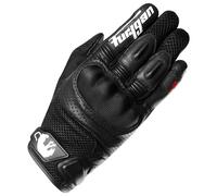 Furygan TD12 Evo Summer Vented Leather Motorcycle Motorbike Glove - Black