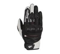 Furygan TD21 Vented Motorcycle Gloves Black/White/RedXL Black,White,Red