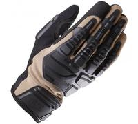 Furygan Tekto Evo Textile Summer Motorcycle Motorbike Gloves - Sand / Black
