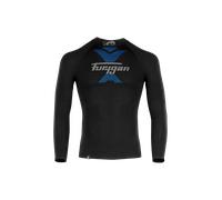 Furygan Active 37,5 long-sleeved Functional Shirt, black, size XL 2XL for Men