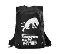 FURYGAN Thunder Evo 2-23L Motorcycle Backpack - Waterproof, compatible with airbag vest - Helmet holder - 15-inch laptop compartment - Adjustable shoulder straps