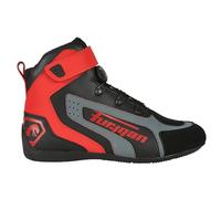 Furygan V4 Easy D3O WP Motorcycle Shoes, black-red, size 43 for Men