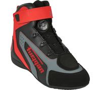 Furygan V4 Easy D3O WP Motorcycle Shoes, black-red, size 37