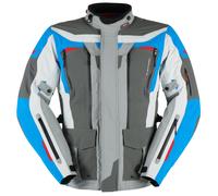 Furygan Voyager 3C Motorcycle Motorcycle Textile Jacket - Blue / Grey Anthracite