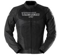 Furygan WB08 Vented+ Motorcycle Textile Jacket, black-white, size XL for Men