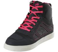 Furygan Women's Angie Waterproof Motorcycle Shoes Heritage, D3O Malleolus Protectors, Ankle Support, Black Pink, 5 UK