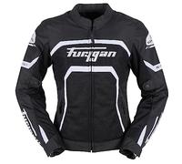 Furygan Womens Mystic Evo Vented Jacket, Black-white, XL UK