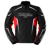 Furygan Yori Waterproof Motorcycle Motorcycle Textile Jacket Black Red White
