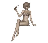 Furyu Akane Hououji PVC Noodle Stopper Statuette 14 cm Black