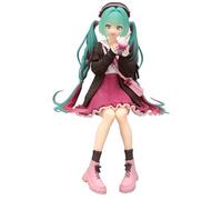 Furyu Corporation Hatsune Miku Noodle Stopper Figure -Autumn Date Pink Color View 14cm Figure