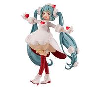 Furyu Hatsune Miku (Sweet Tea Time Strawberry Shortcake Version) PVC Figure, Multicolor