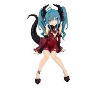 Furyu HATSUNE MIKU - Villain Couleur Rouge - Statuette Noodle Stopper 16cm