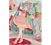 Furyu Miku SweetSweets Series PVC Statue Strawberry Chocolate Short 17 cm, AMU-SHP0553, Multicoloured