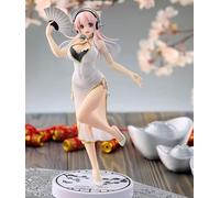 Furyu Super Sonico White China Dress Version Figure 21 cm Super Sonico Trio-Try-it