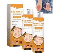 Furzero Psoriaheal Bee Venom Psoriasis Treatment Spray, Bee Venom Psoriasis Spray for Skin Cleansing (2Pcs)