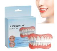 Furzero Silicone Reline Denture Set, Denture Silicone Reline Kit, Furzero Advanced Formula Denture Reliner, Fix Your Smile at Home Within Minutes (1Set)