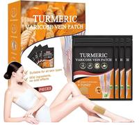 Furzero Turmeric Varicose Vein Patch,Turmeric Vein Patches,Naturally relieves varicose Veins in Legs and Spiders,Varicose and Spider Veins Treatment for Legs, for Varicose Veins (1BOX)