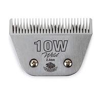 FURZONE Detachable Blade - Size 10W Wide Blade 3/32", Made of Extra Durable Japanese Steel, Compatible with Most Andis, Oster, Wahl A5 Clippers