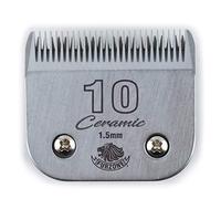 Furzone Detachable Ceramic Blade - Size 10 Blade 1/16", Made of High-Tech Ceramic Materials, Compatible with Most Andis, Oster, Wahl A5 Clippers