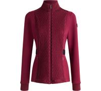 Fusalp - Stretch and Water-repellent Fleece Jacket - Meryl Acajou for Women - Size S - Burgundy Burgundy S