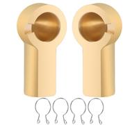 FUSCH Upgrade Brass Convertible Top Push Rod Ball Joint Compatible with Porsche 986 987 Boxster 1997-2012 Replace#: 98756127900 98756127901 98756127900