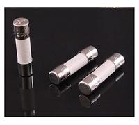 Fuse 0.1A 0.25A 0.5A 1A 1.5A 1.6A 2A 2.5A 3A 3.15A 4A 5A 6A 6.3A 7A 8A 10A 12A 15A 20A 25A 30A 250V 5 * 20mm 5x20 Ceramic Fuse x 100PCS Protected circuits (Size : F0.1A)