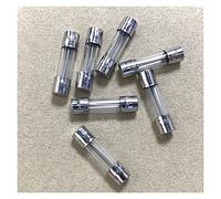 Fuse 10 Piece/Charge Glass Tube Fuse Backup 5x20 6x30mm 250 V 0.2A 0.5A 1A 2A 3A 4A 5A 6A 8A 10A 12A 15A 20A 30A Fuse Protected circuits (Color : 6x30, Size : 15A)