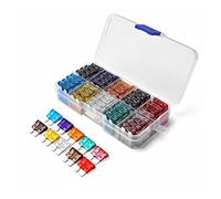 Fuse 100PCS Car Fuses 2A 3A 5A 7. 10A 15A 20A 25A 30A 35A Amp with Box Clip Assortment Auto Blade Type Set