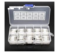 Fuse 100pcs Ceramic Fuse 5mm x 20mm sluggish T 1A 2A 3A 4A 5A 6A 8A 10A 13A 15A 250V Protected circuits