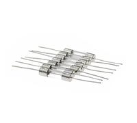 Fuse 10PCS 5 * 20mm Axial Glass Fuse Fast Blow 250V with Wire 5 * 20 F 0.5A/1A/2A/3A/3.15A/4A/5A/6.3A/8A/10A/12A/15A The Fuse Tube (Size : 10pcs F3A)