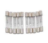 Fuse 10pcs 5KV Special Microwave Oven Fuse 6 * 40mm 0.65 0.7 0.75 0.8 0.9 A Glass Tube Fuse 5000V 700MA 6x40mm High-Pressure Fuse Protected circuits (Size : 0.8A)