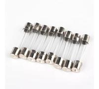 Fuse 10pcs 5x20mm 6x30mm Glass Pipe Fuse 0.2 A 0.5 A 1A 2A 3A 4A 5A 6A 7A 8A 10A 12A 15A 20A Glass of Fuse Fast Protected circuits (Color : 10pcs 5x20, Size : 10A)
