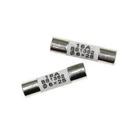 Fuse 10PCS 6 * 25mm Ceramic Fuse 6 * 25 Ceramic Insurance Tube 6x25MM 0.5A 1A 2A 3A 5A 6A 7A 8A 10A 15A 20A 25A 30A 250V RO57 Fuse Protected circuits (Size : 10PCS 1A)