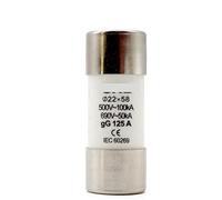 Fuse 10pcs AC 500V RO17 Fast Blow Ceramic Fuse Link RT18-125 22X58 gG Cutout 10A 16A 20A 25A 32A 40A 50A 63A 80A 100A 125A Protected circuits (Size : 20A)